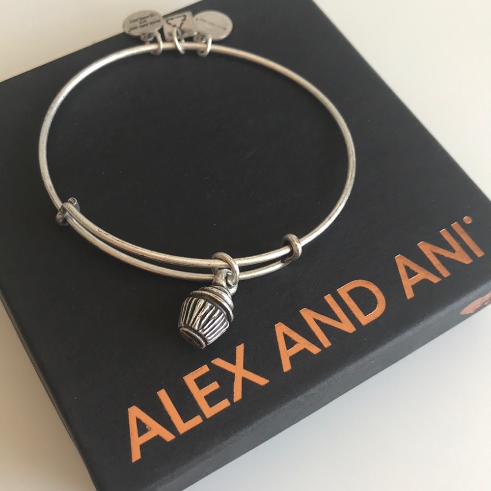 Alex and Ani Charity by Design Cupcake Bracelet